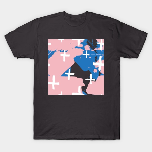 Abstract Lines And Soft Colors T-Shirt by waltzart